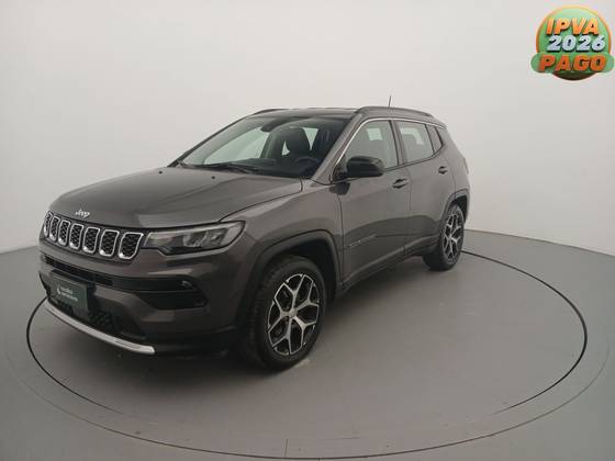 JEEP COMPASS 1.3 T270 TURBO FLEX LONGITUDE AT6 JEEP COMPASS 1.3 T270 TURBO FLEX LONGITUDE AT6